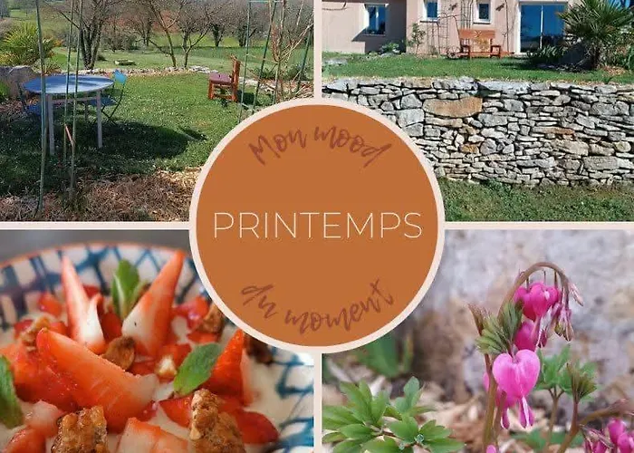 Escale Gourmande- Avec Terrasse & Diner Maison Possible Nocleg ze śniadaniem